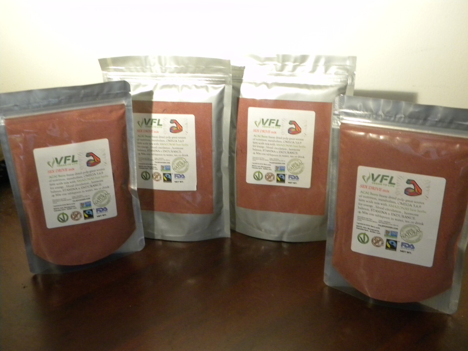 Vegan Life SEX DRIVE MIX 1LB 16oz ACAI MACA CATUABA MUIRAP SUMA by PAJE Powder