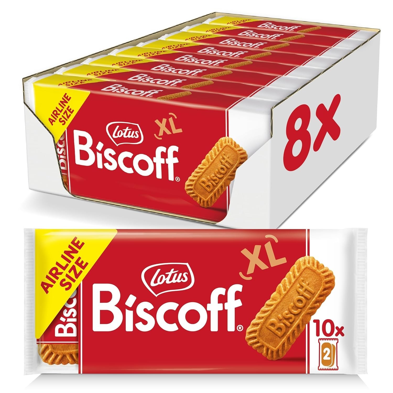 Airplane Cookies, Biscoff Biscuits, Two-Pack 80 Count for Every Occasion