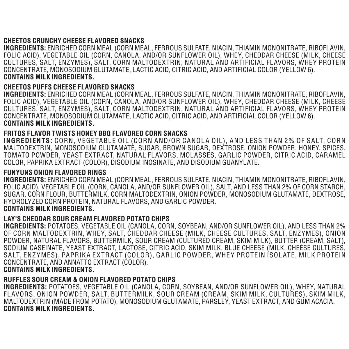 Variety Pack Family Fun Mix – 28ct