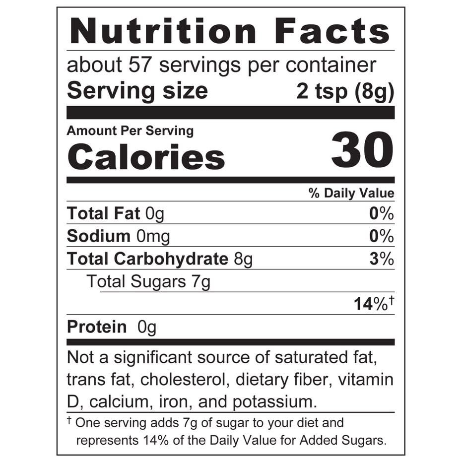 Organic Coconut Sugar 16oz Baking Sweetener Non GMO Gluten Free Vegan Sauces