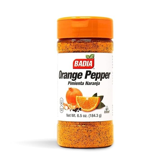 6.5 oz Badia Orange Pepper Seasoning/Poultry/Meat/Sazon/de/Naranja/Pimienta