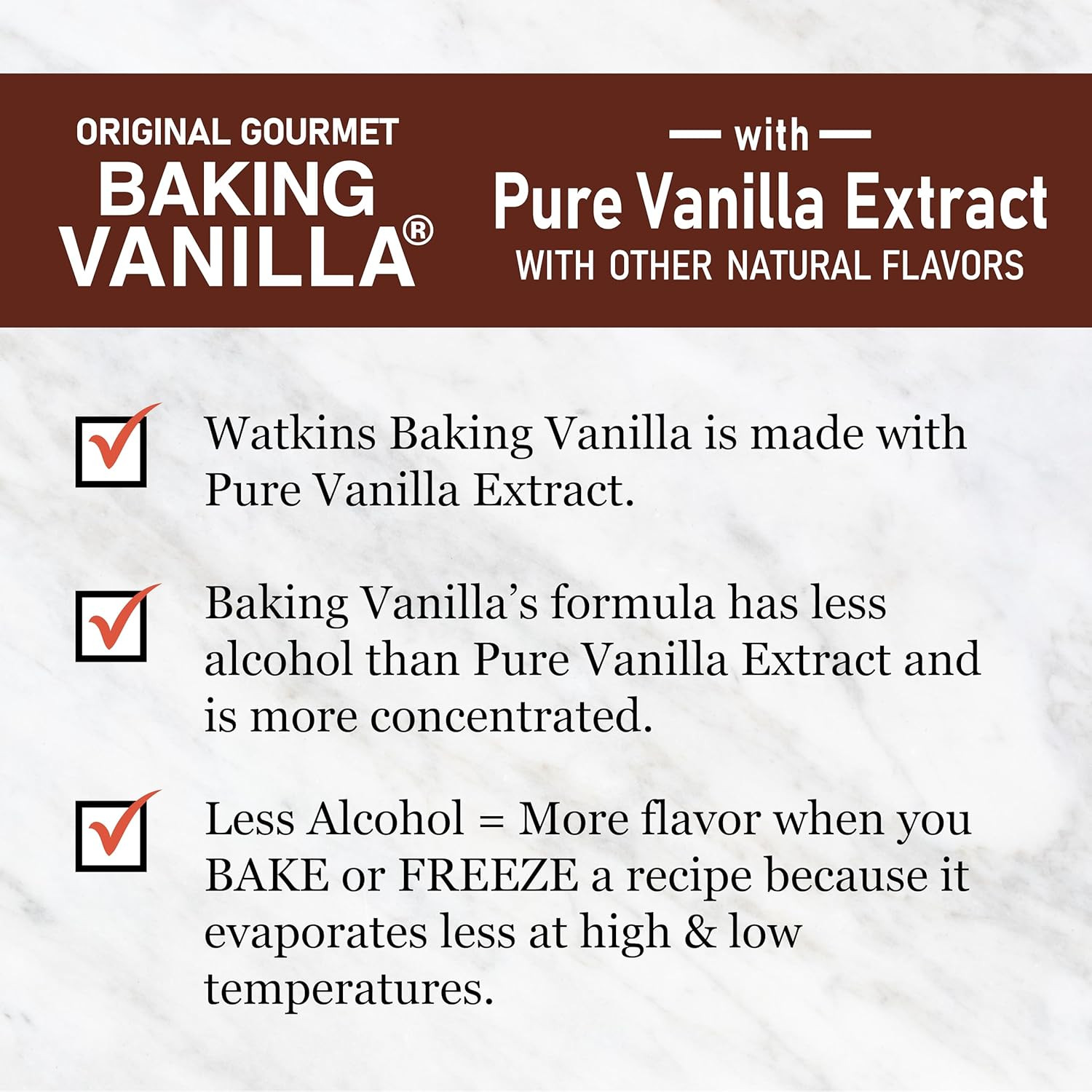 All Natural Original Gourmet Baking Vanilla, with Pure Vanilla Extract, 11 Fl Oz