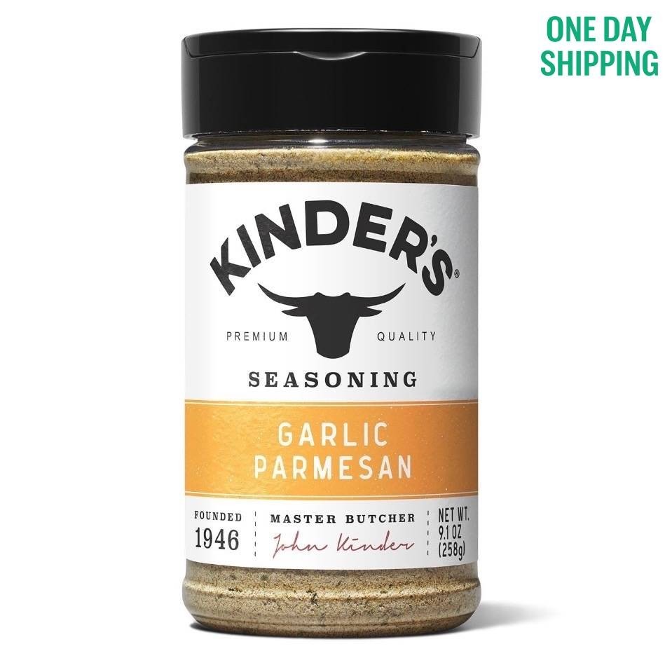 Kinder’s Garlic Parmesan Seasoning 9.1oz Premium Savory Blend