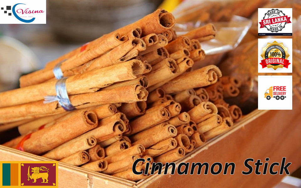 PURE CEYLON HIGH QUALITY CINNAMON STICKS 100% NATURAL & ORGANIC