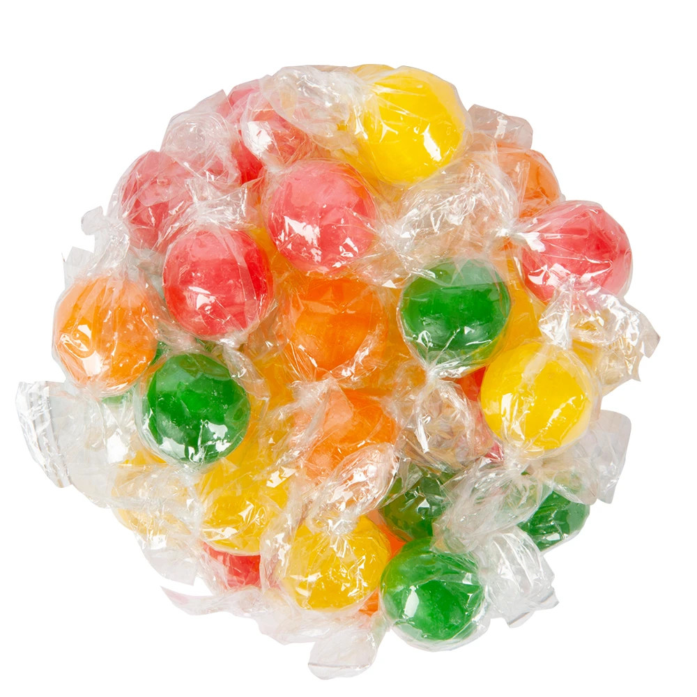 Assorted Sour Candy Balls, Wrapped Valentine’s Candies Sour 1lb TO 5lb