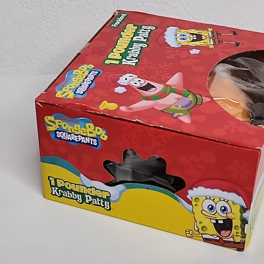 SpongeBob SquarePants 1 Pounder Krabby Patty Gummy Hamburger Christmas Candy