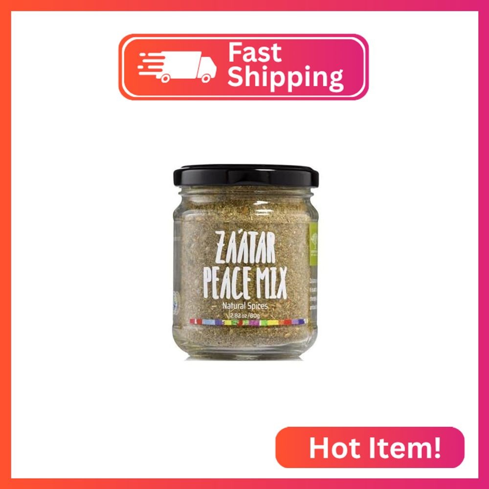 SINDYANNA OF GALILEE Zaatar Spice Mix fair trade za’atar mix is produced in the