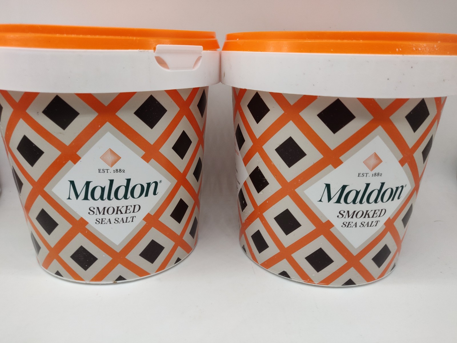 Maldon Smoked Sea Salt Flakes 500g Lot Of 2 1000G Total