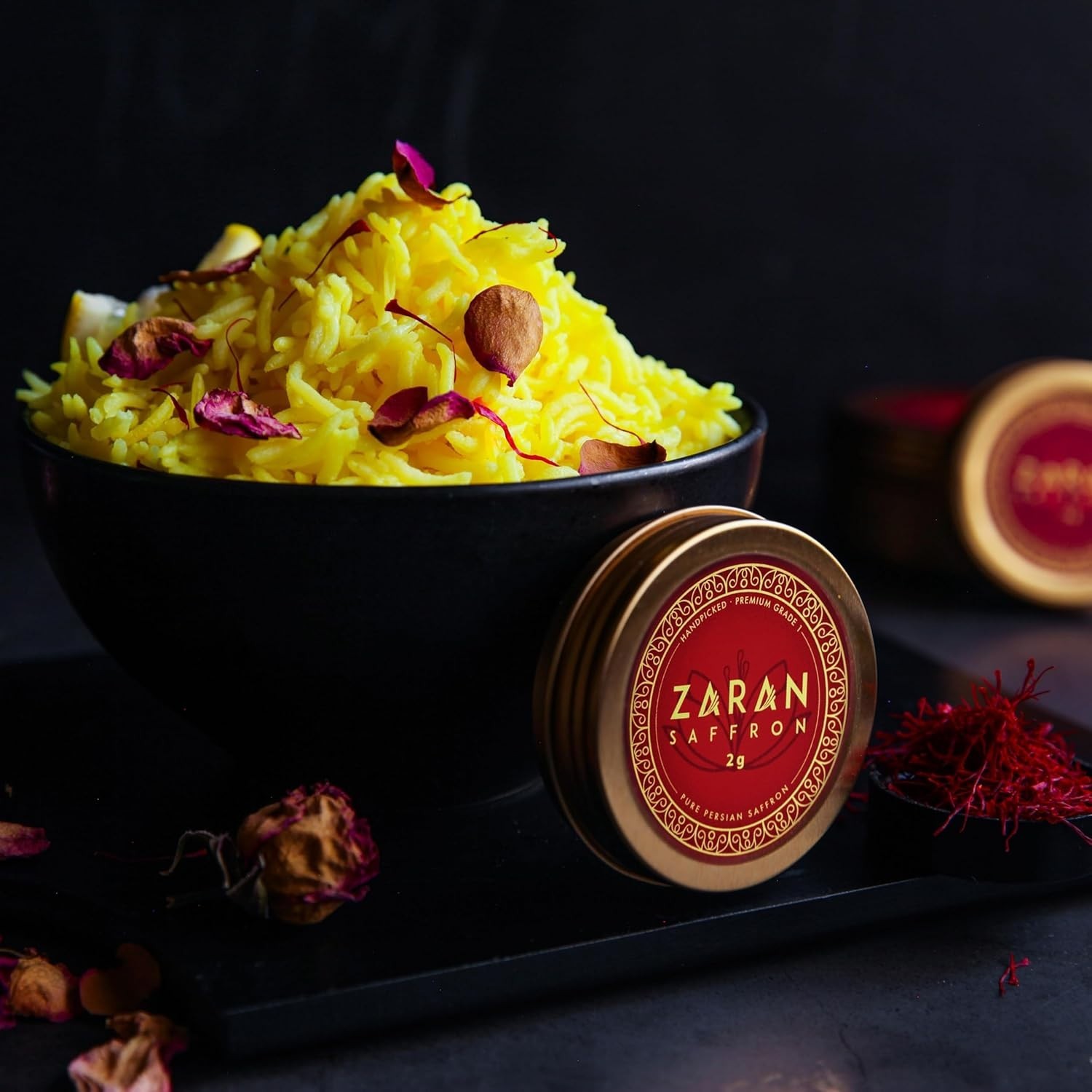 Superior Quality Saffron Threads – Versatile Spice for Paella, Risotto & More