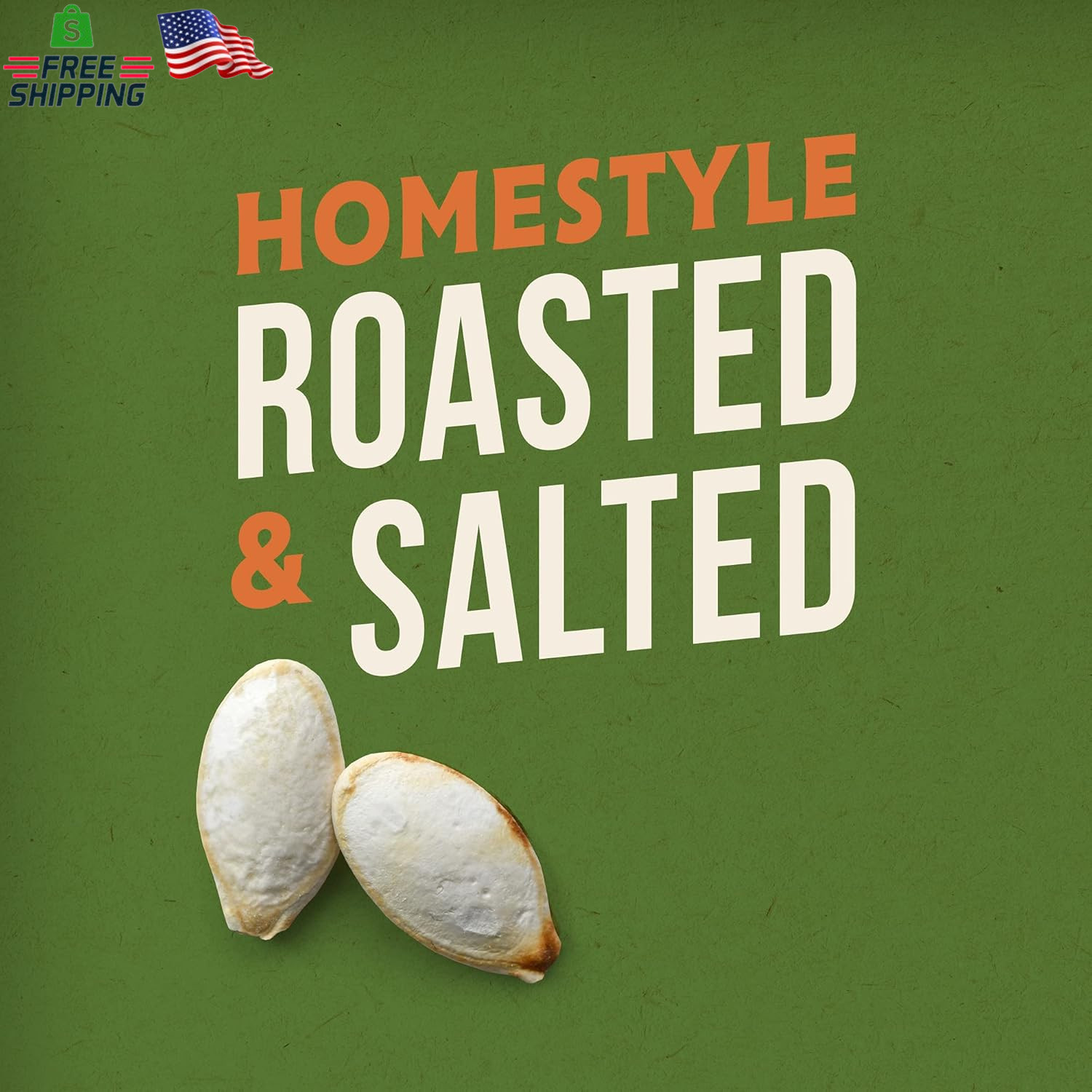 BIGS Pumpkin Seeds, Simply Salted Homestyle Flavor, 5 Oz. (Pack of 12)