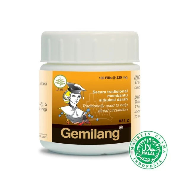 3x Gemilang 100 Pills Herbs Spices Extract Natural Organic Pure Herbal Health