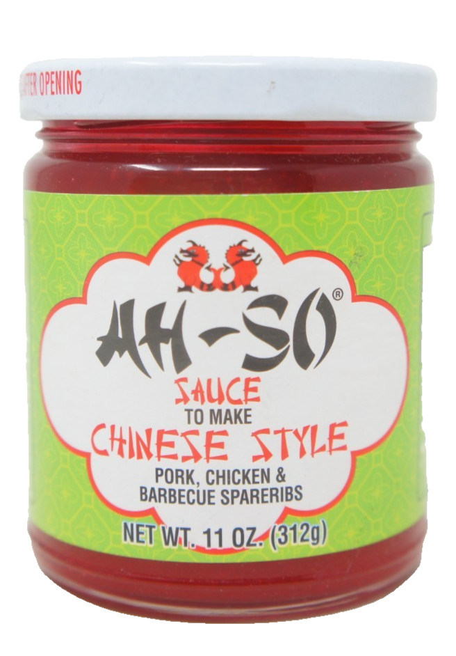 Ah-So Chinese Style BBQ Sauce 11 Oz Pork Chicken Spareribs Marinade Glaze Sauce