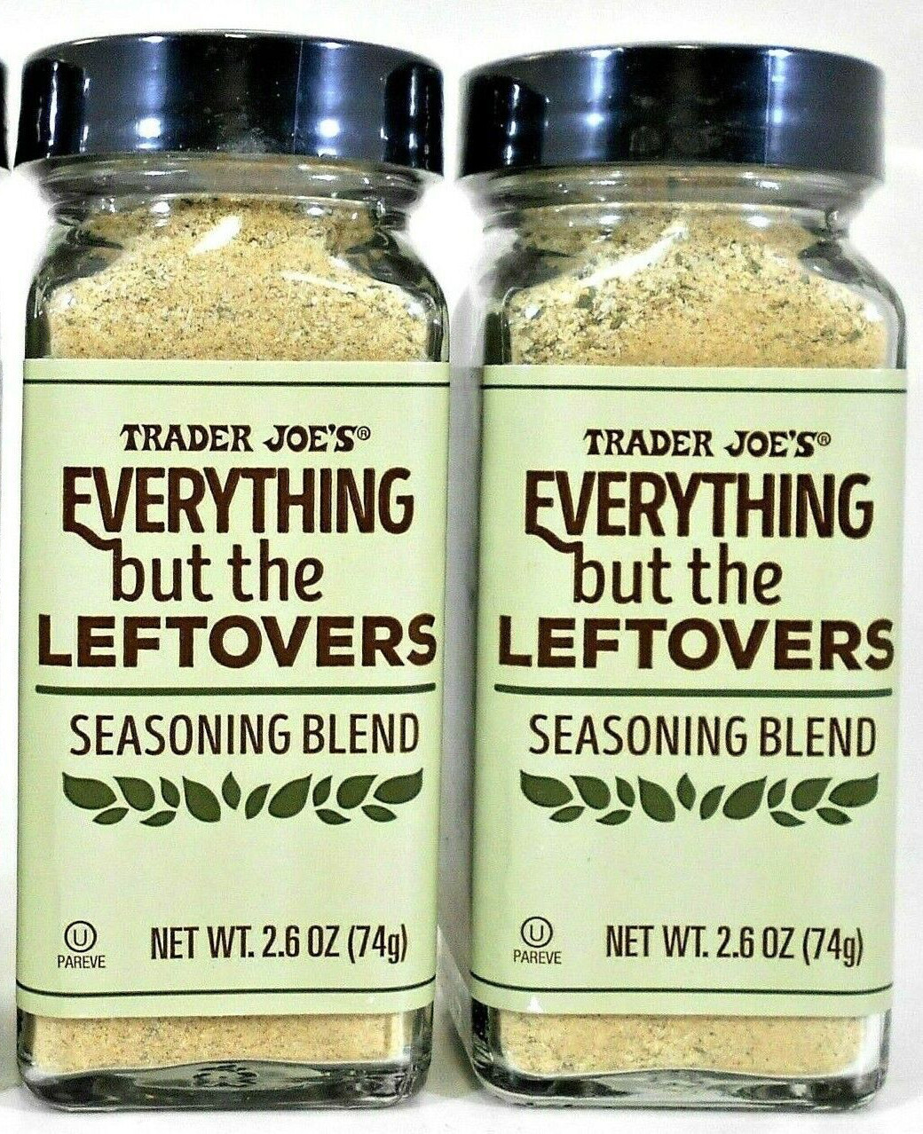 2 Pack Trader Joe’s Everything but The Leftovers Seasoning Blend 2.6 oz Ea rare