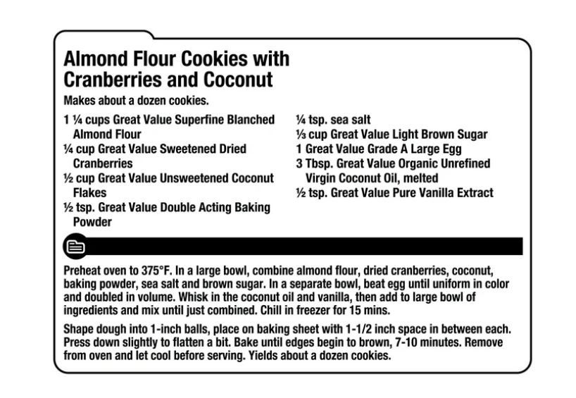 Great Value Superfine Blanched Almond Flour, 1 lb Perfect for Gluten-free Baking