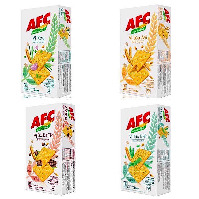 KINH DO – AFC Crunchy Cracker – Vegetable, Wheat, Seaweed And Beefsteak Flavours