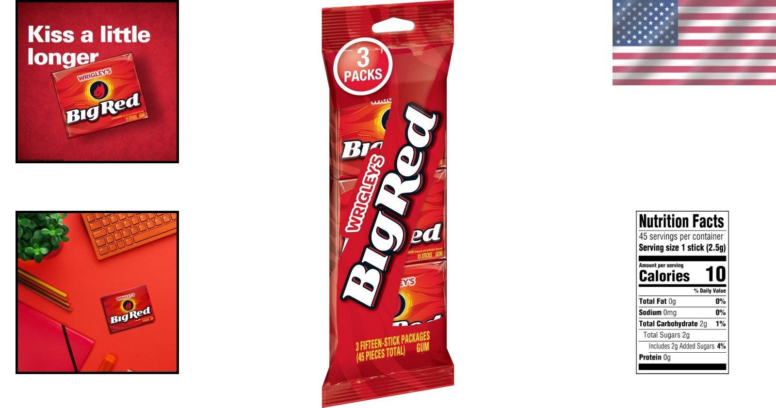 Wrigley’s Cinnamon Gum: Perfect 45-Piece Pack for Long-Lasting Fresh Breath