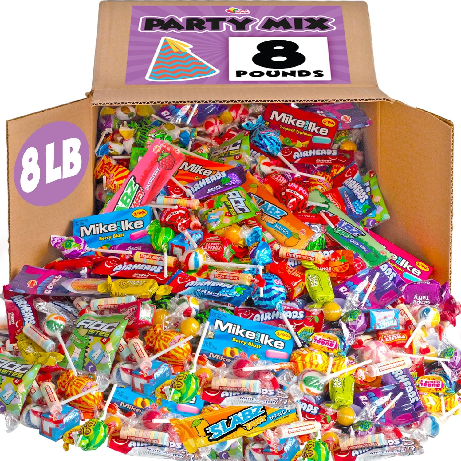 Halloween Bulk Party Mix 8 Pounds Variety Parade Candies Piñata Candies