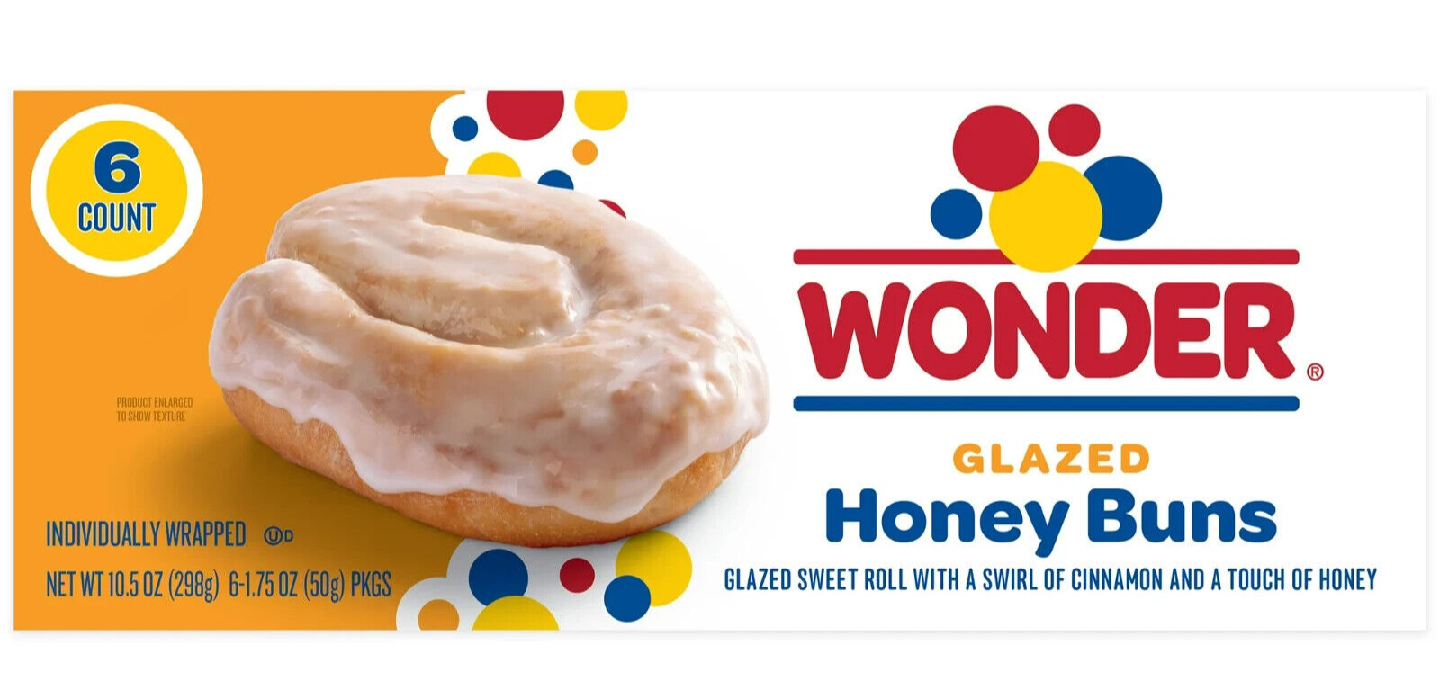 Wonder Glazed Honey Buns 10.5 oz