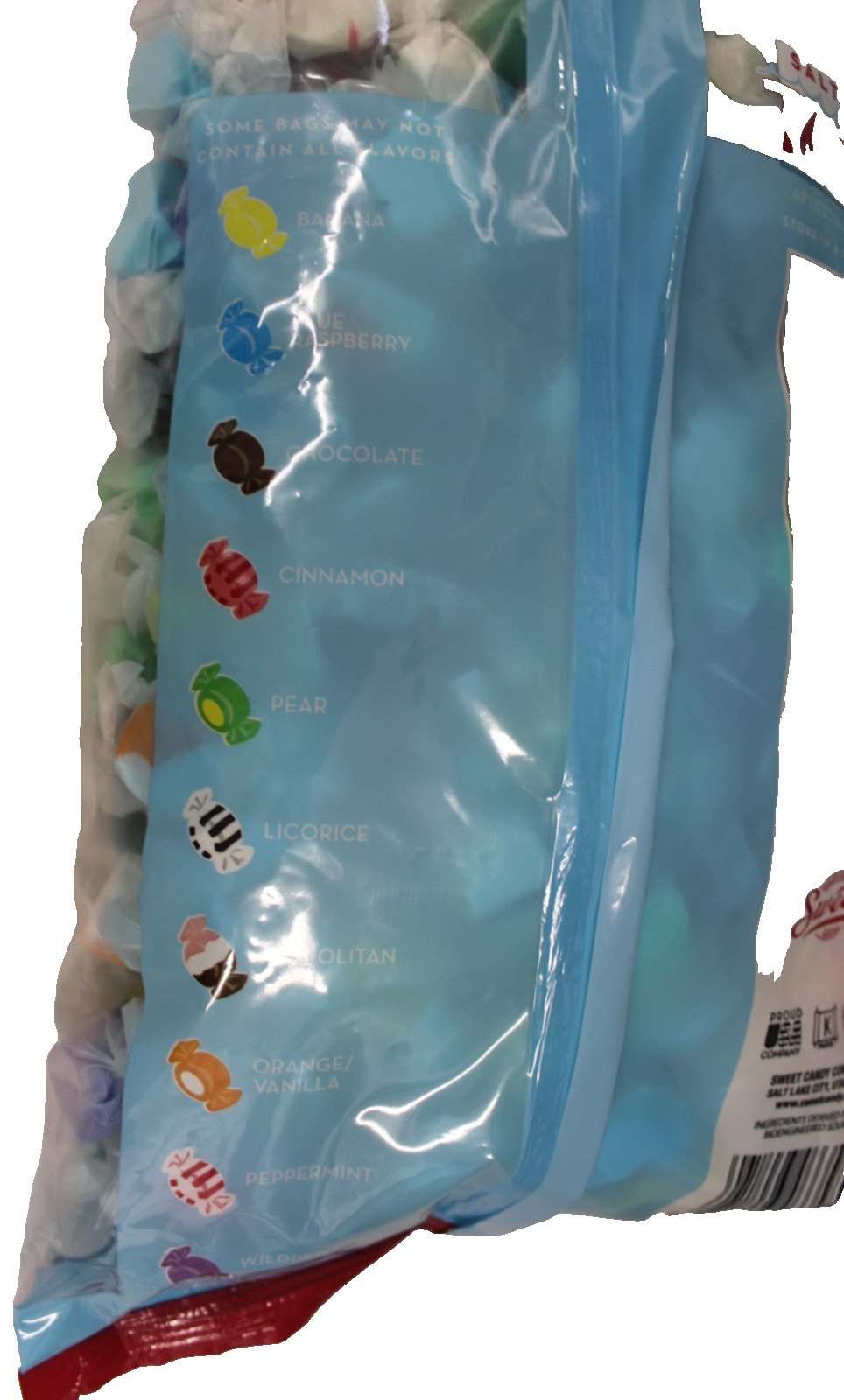 Sweets Salt Water Taffy 4 Lbs Candy Bulk Taffy Candies Chew Assorted Flavors