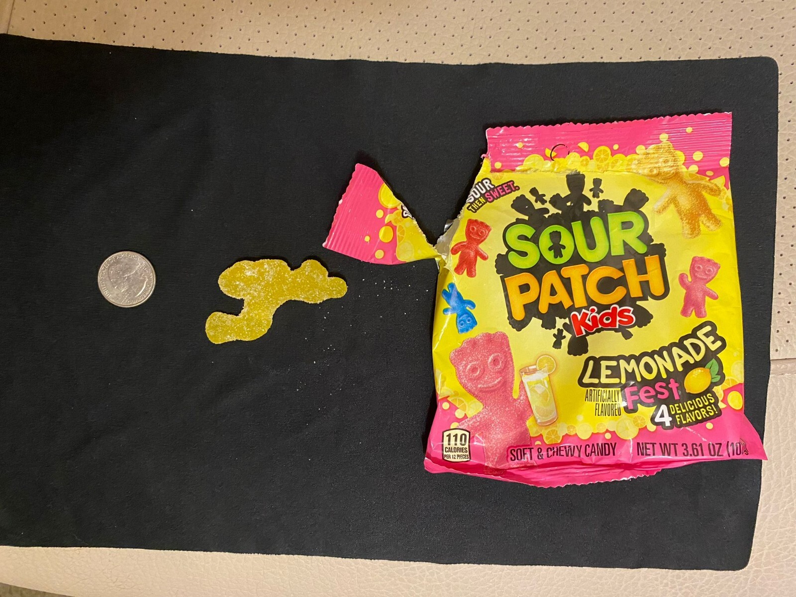Limited Edition SOUR PATCH KIDS Lemonade Fest Kid Shape Like an AR-15. 