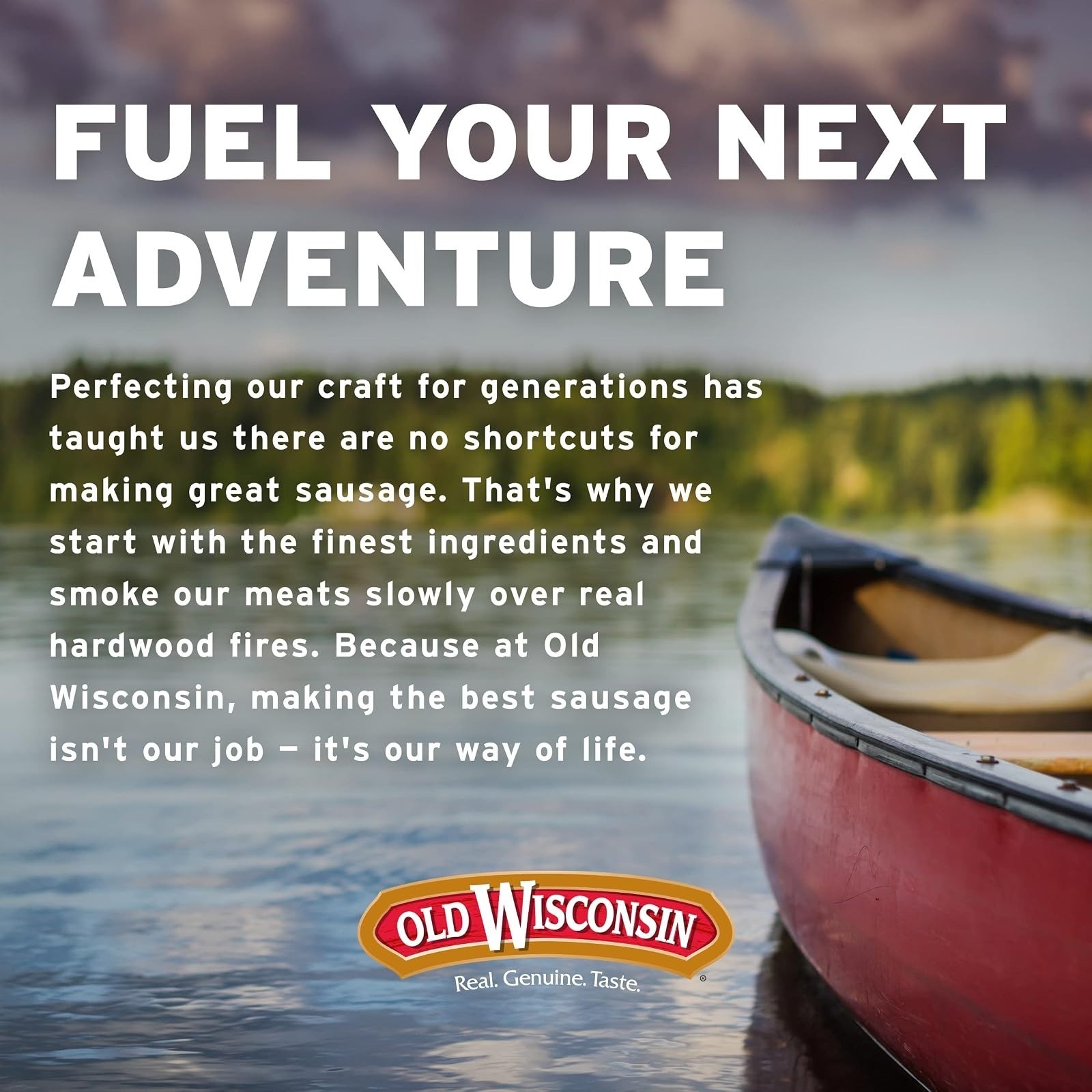Old Wisconsin Hot & Spicy Sausage Snack Sticks – High Protein, Gluten Free