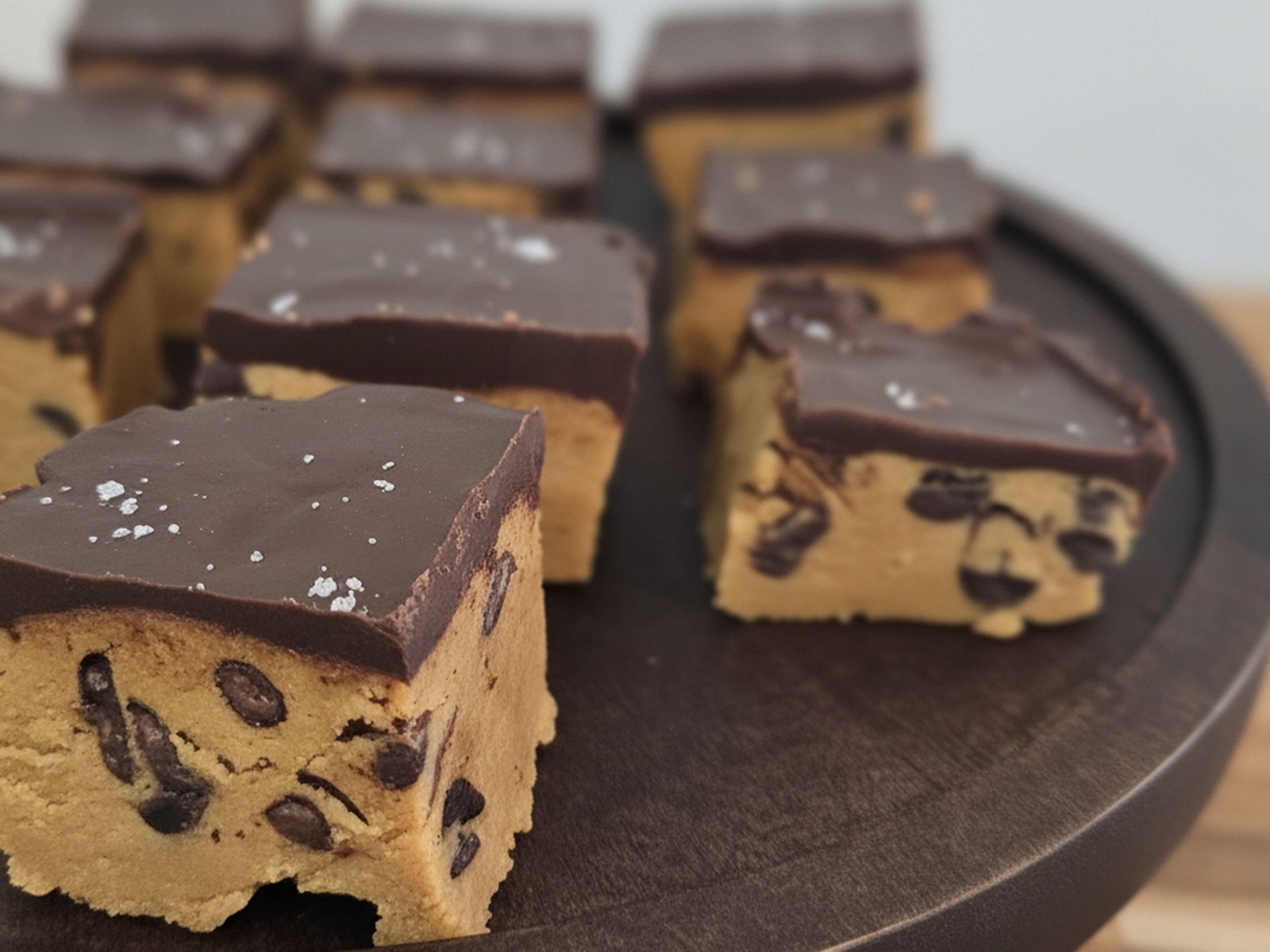 Gluten Free Plant Based Vegan Chocolate Peanut Butter Protein Bars | 10 Bars
