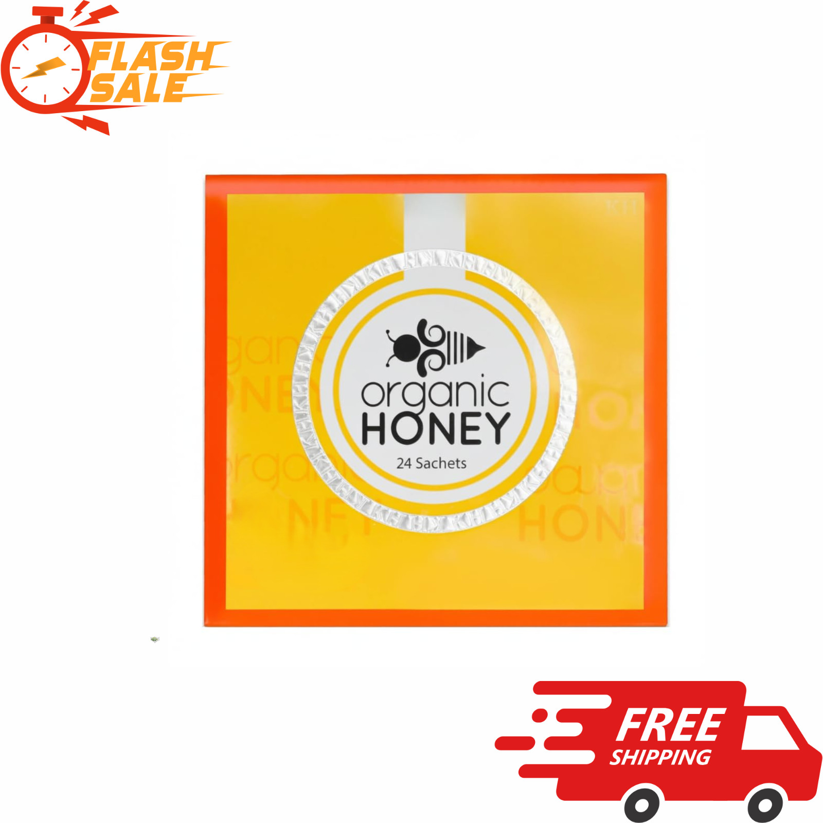 NEW Organic Natural Honey 24 Sachets Pack 10 Gram Each Pure & Natural