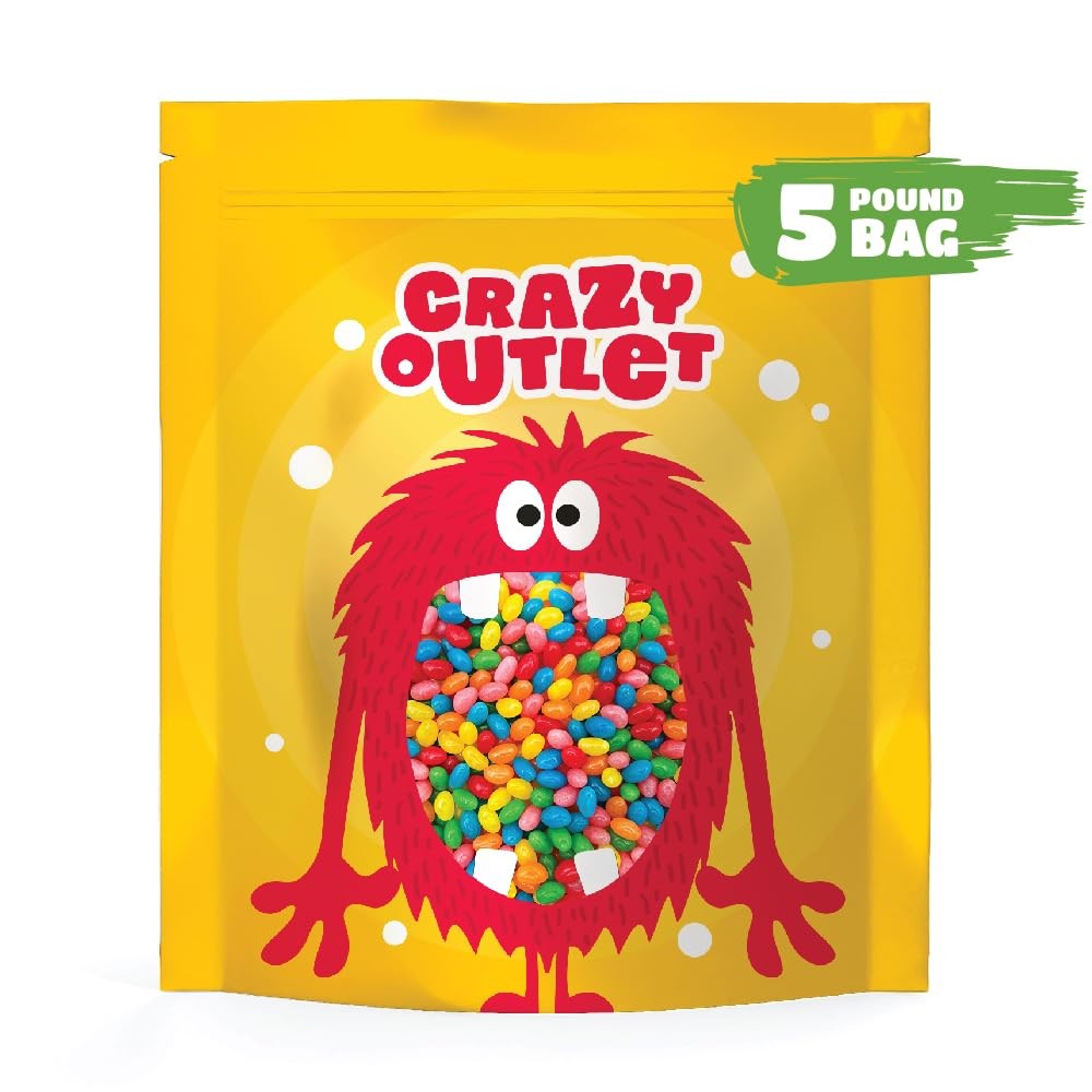 Jelly Beans – 5 Pound Bulk Pack – Easter Candy – Assorted Fruit Flavors – Easter
