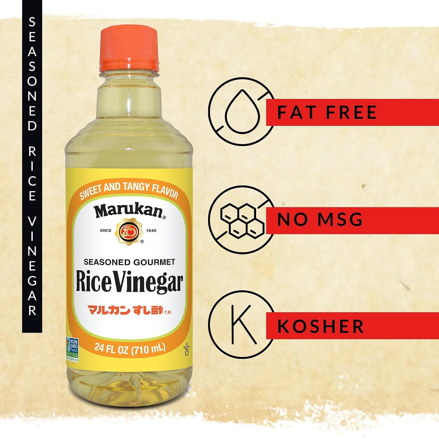 Kosher Rice Vinegar – Liquid Gourmet Flavor