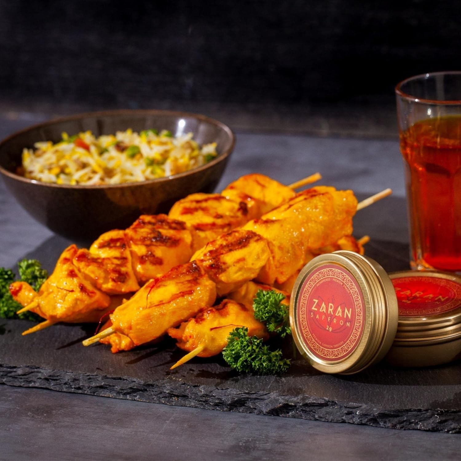 Gourmet Super Negin Saffron Threads – 2g, Flavor Boost for Teas & Dishes