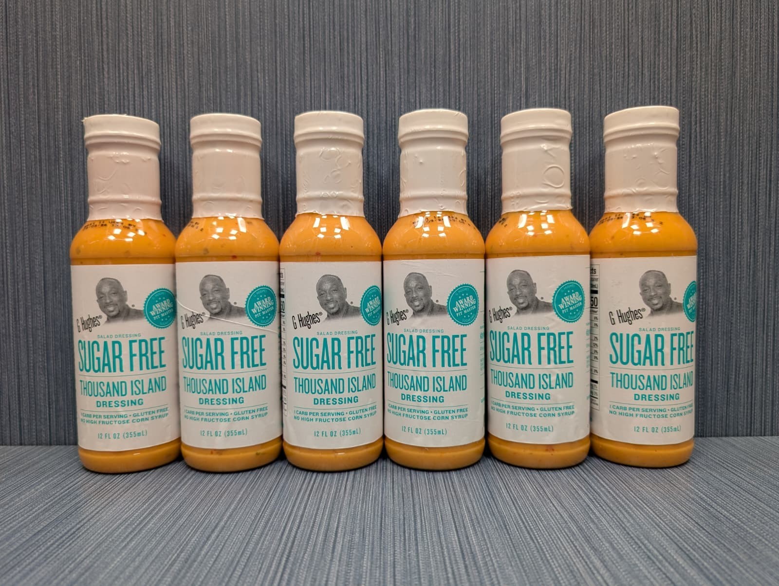 G Hughes Dressing Sugar-Free Thousand Island 12oz Pack of 6