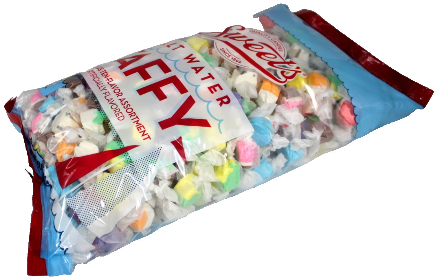 Sweets Salt Water Taffy 4 Lbs Candy Bulk Taffy Candies Chew Assorted Flavors
