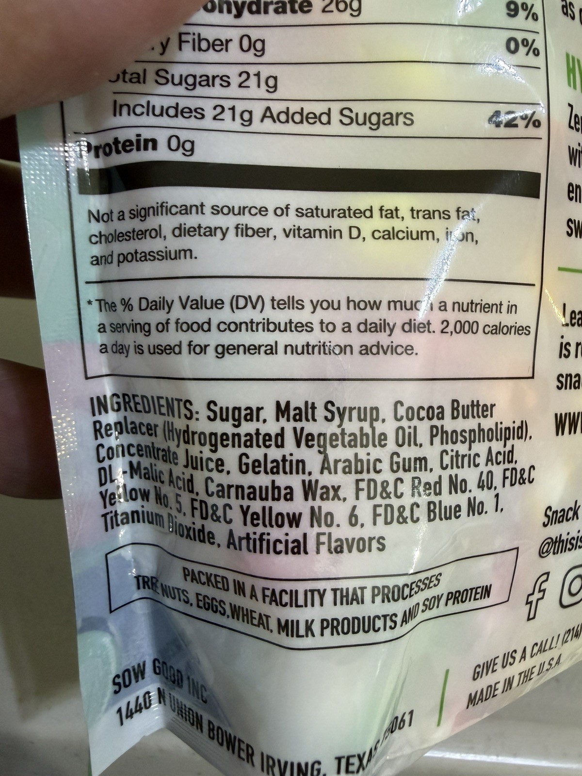 Sow Good Freeze Dried Candy Sweet Bites Lot Of 3 NEW 09/24/2027 Gluten Free