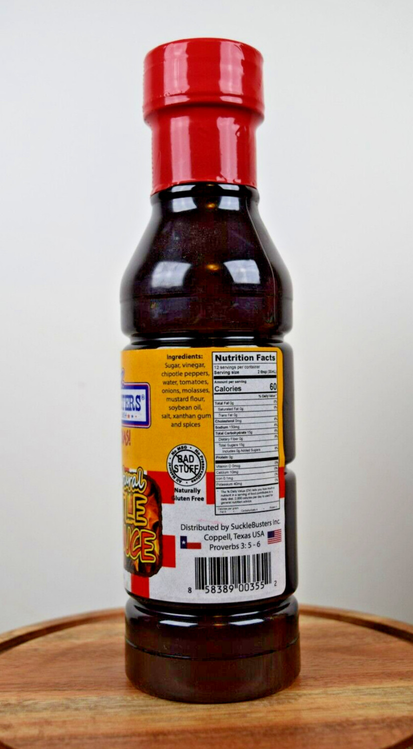 Suckle Busters All Natural Chipotle BBQ Sauce