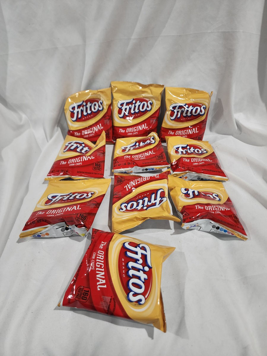 Fritos «The Original Corn Chips» 1 oz. Bags 10Pk (Frito-Lay) BB 10/2023 PLS READ