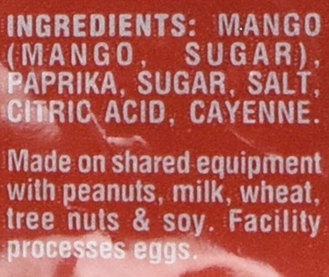 4 Packs Trader Joe’s Chile Spiced Mango Dried Fruit 8 oz Each Pack, Total 2 lbs
