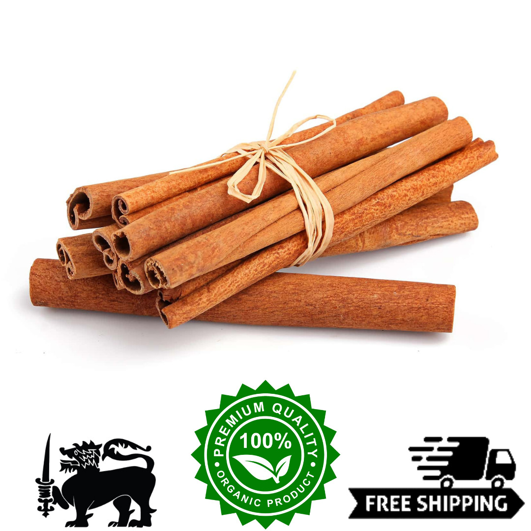 Pure Ceylon Organic Cinnamon Stick All Natural – 1 ALBA Premium Special Grade