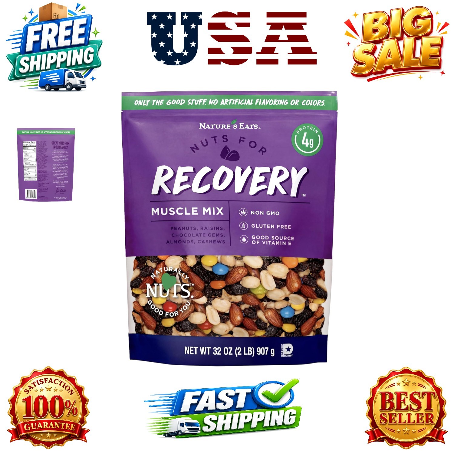 Recovery, Muscle Mix, 32 Oz