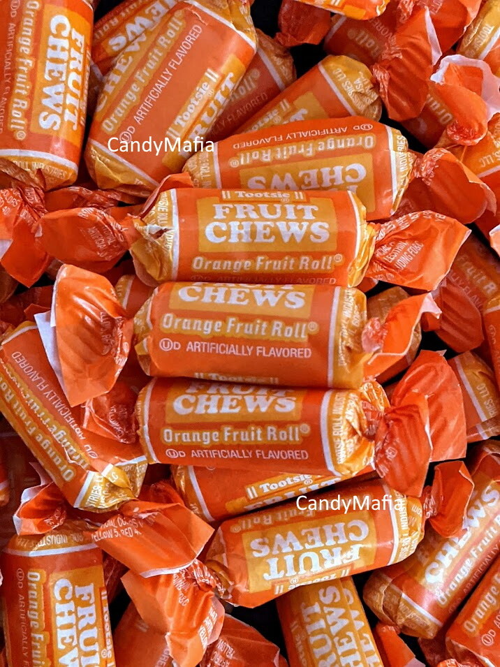 Orange Tootsie Roll Chews Fruit Chews Candy – 14 oz – Orange – Free Shipping