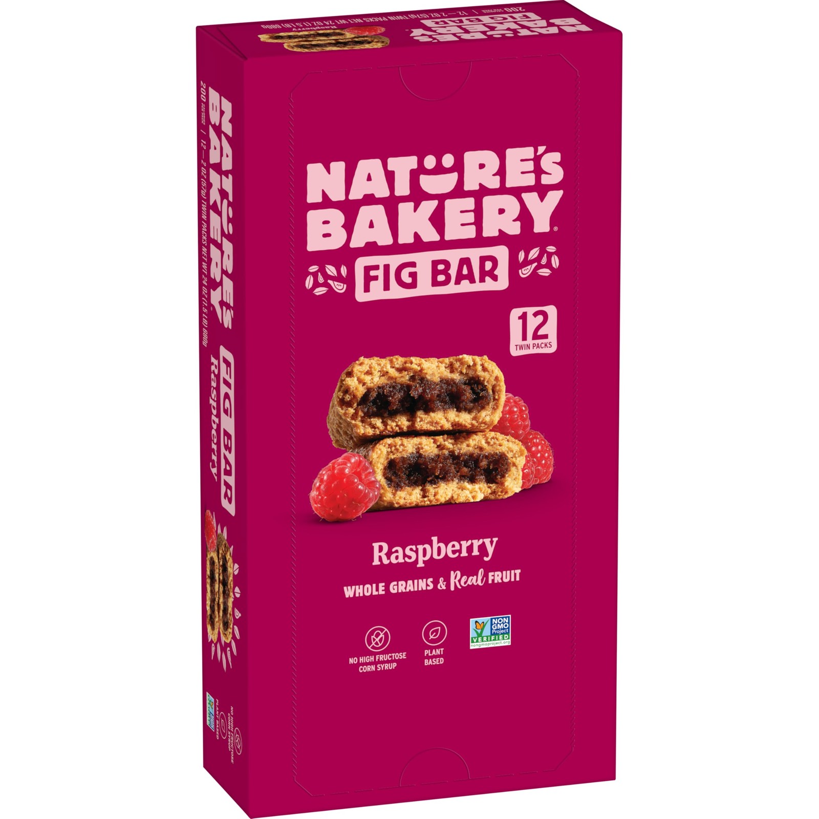 Nature’s Bakery Whole Wheat Fig Bars, 1 Count (Pack of 12), Multicolor
