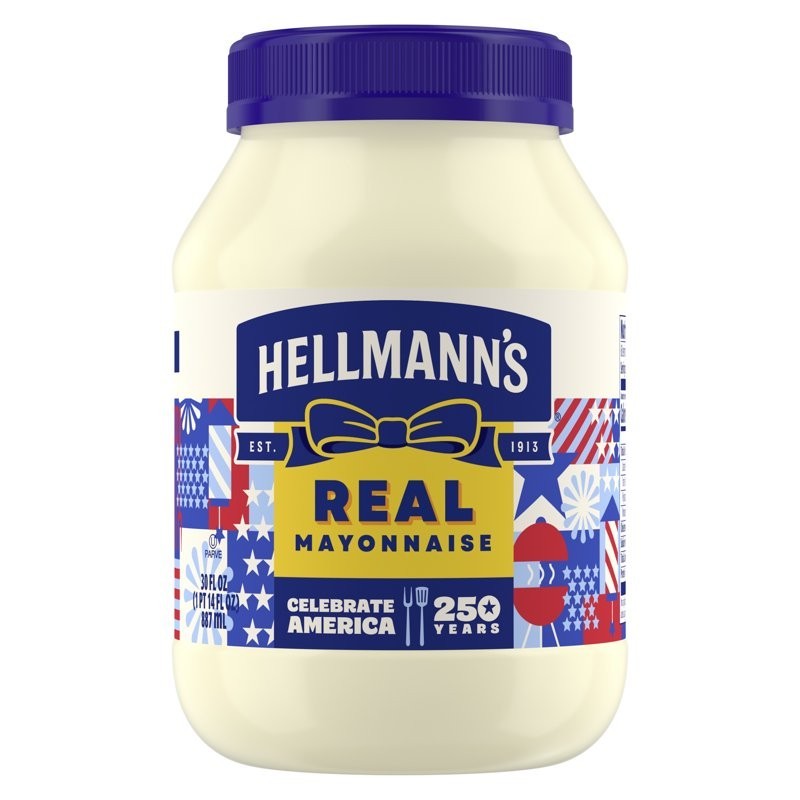 Hellmann’s Real Mayonnaise 30 fl oz FREE SHIPPING