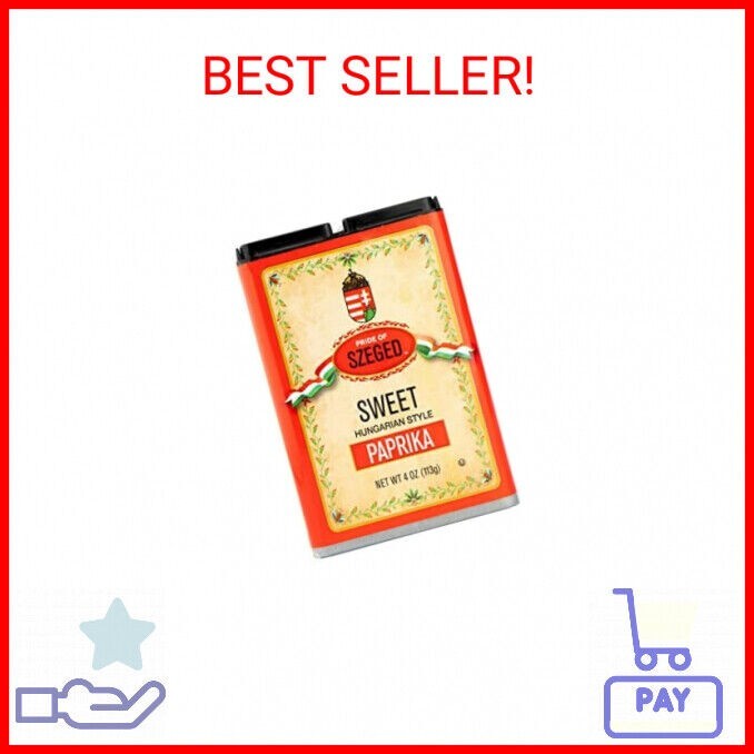 1 PACK Pride of Szeged Hungarian SWEET Paprika Spice Seasoning SHIPS FREE