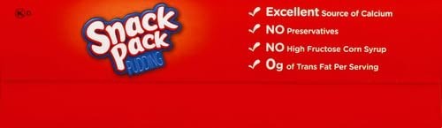 Snack Pack Chocolate and Vanilla Pudding Cups Family Pack, 12 Count