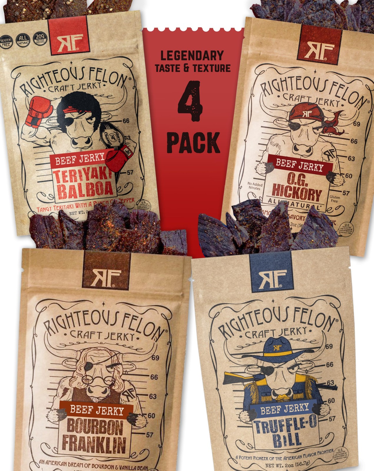 Beef Jerky | AllNatural, High Protein Jerky Snack Pack Great Gifts for Men …