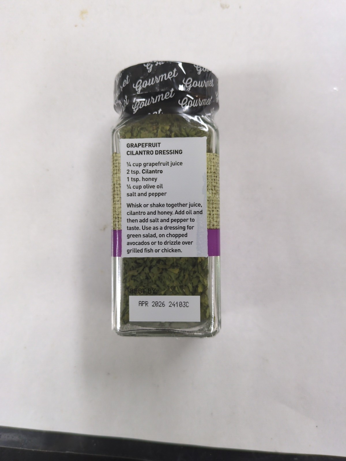 Spice Hunter California Cilantro, Leaves, .30-Ounce Jar