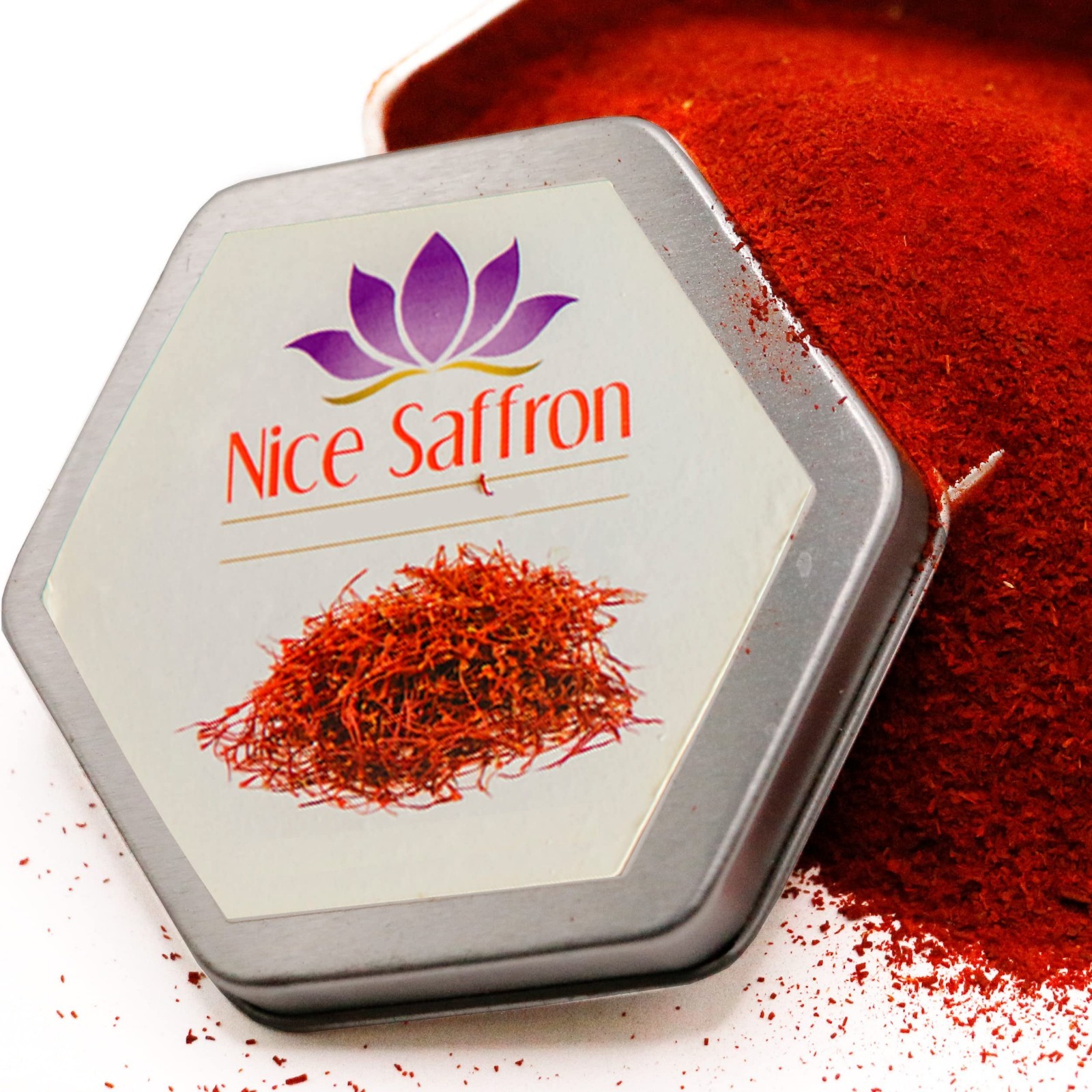 Premium Real Saffron Powder – Deep Red Spice for Cooking & Baking (5g)