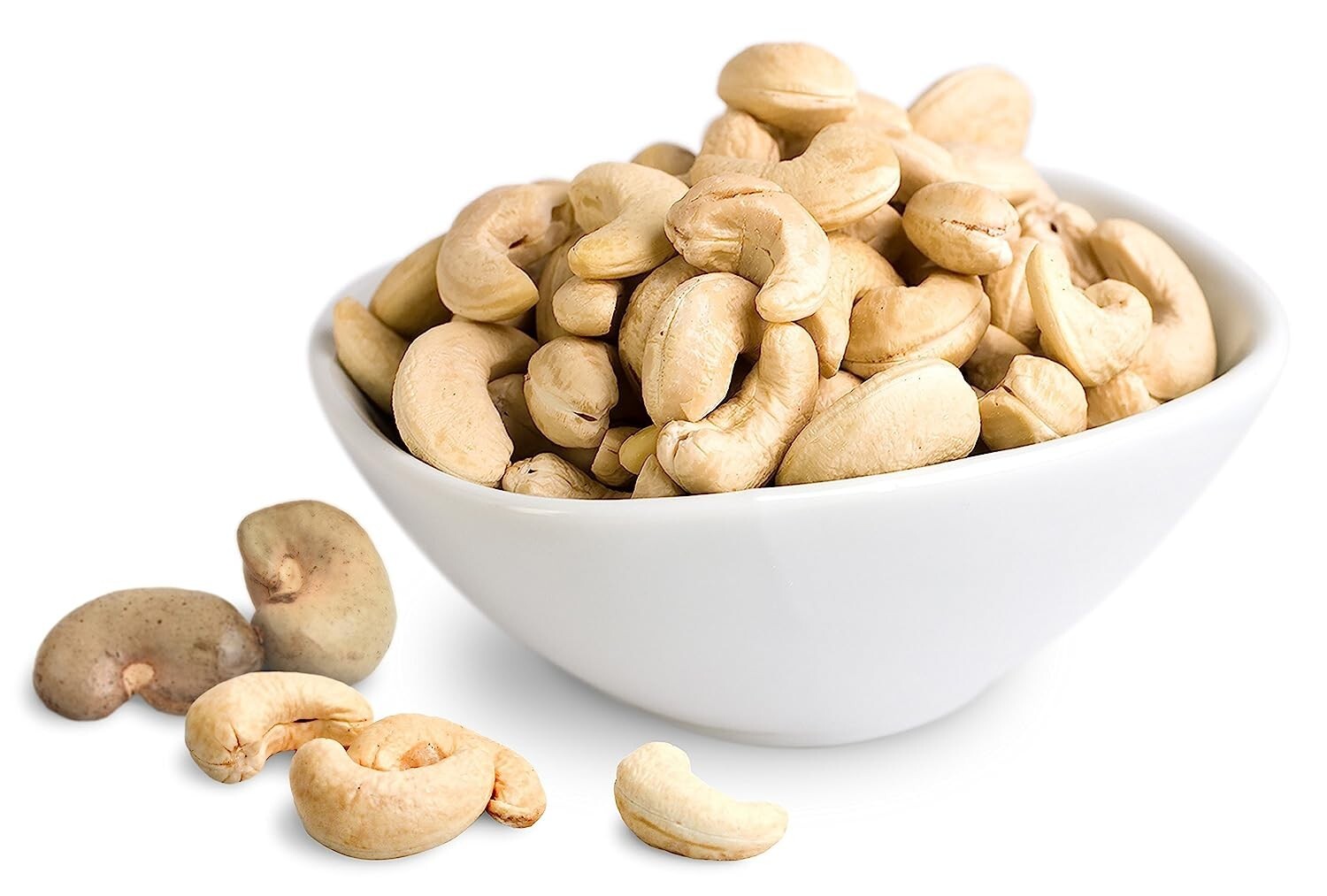 RAW CASHEWS CRUNCHY MILDLY SWEET BAG & FREE SHIPPING PREMIUM QUALITY 18oz(500g)