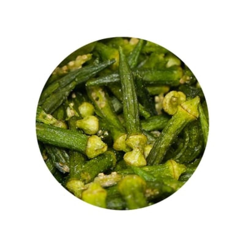 Dried Okra Chips Bulk Bin 2066, 10 Pounds
