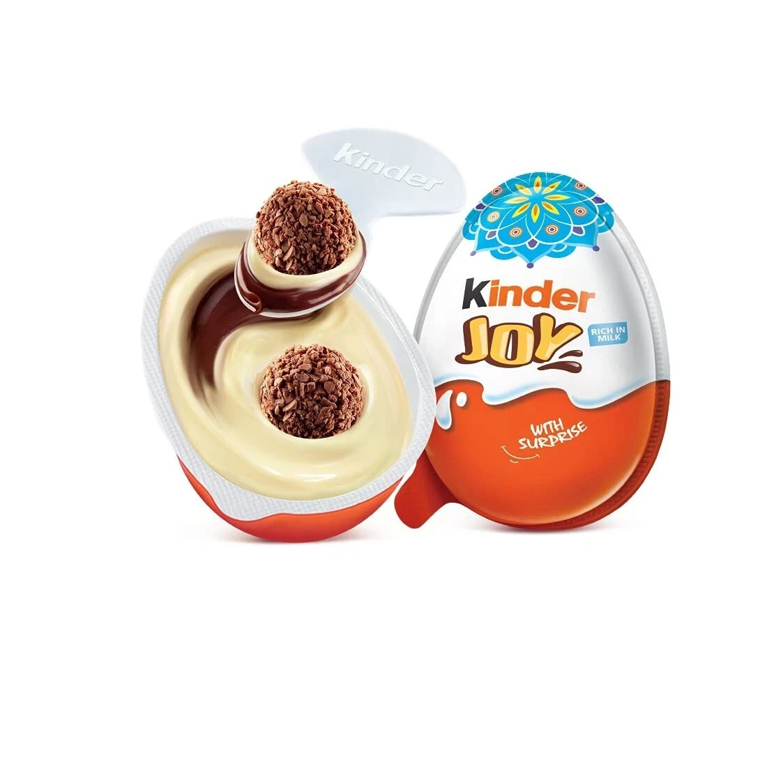 Kinder Joy Milk Chocolate Egg for Boys 20g Pack of 24 Surprise Toy Snack