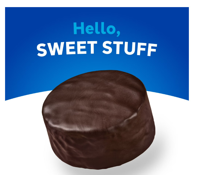 Hostess Ding Dongs Snack Cakes, Chocolate Flavor, 12.7 oz Box (10 Count)